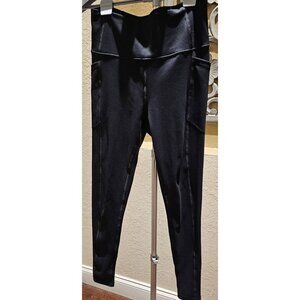 Victoria's Secret Black High-Waisted Pocket Leggings Size 6